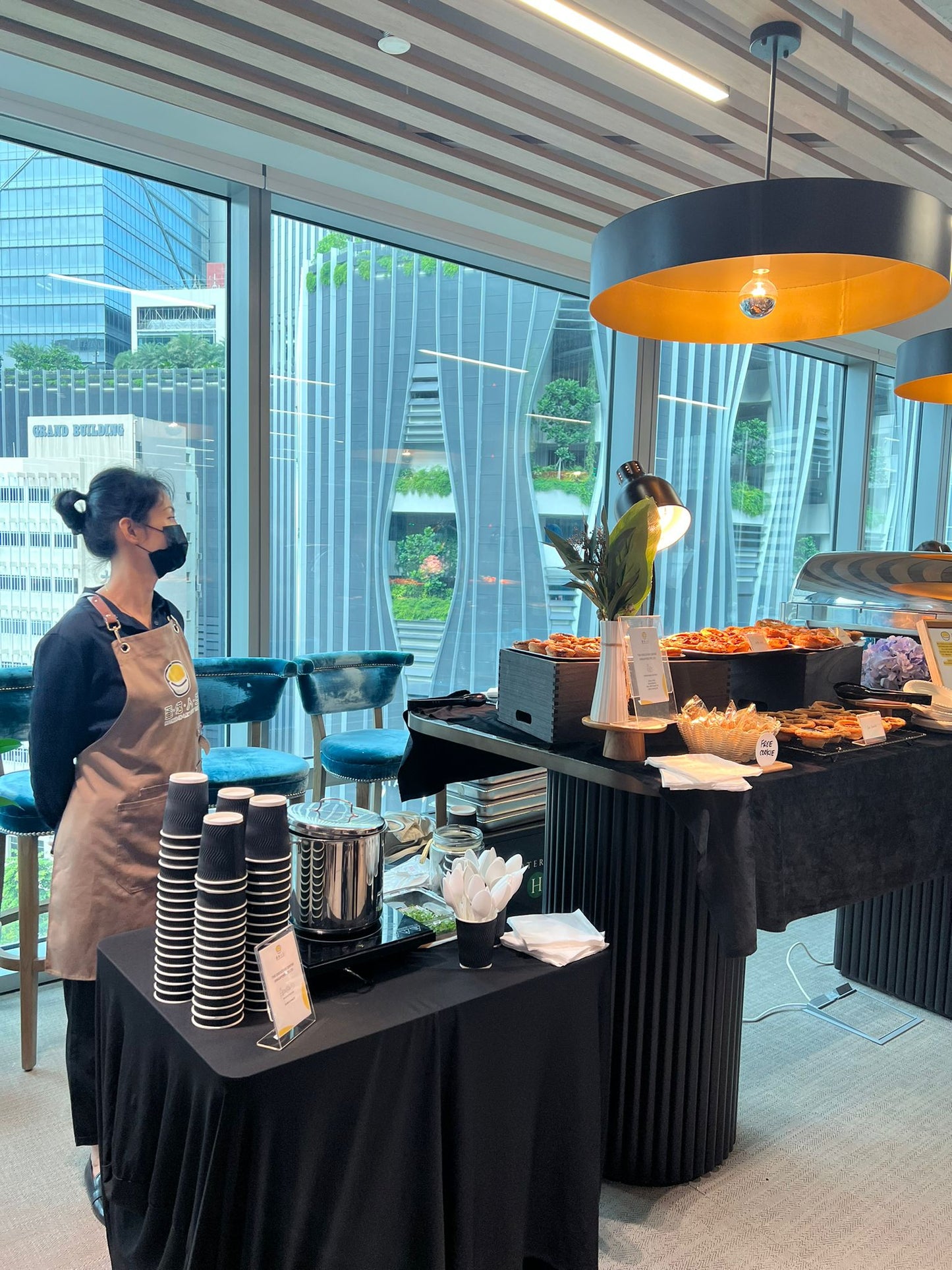Gourmet Soup Live Station - (Biodegradable product used)