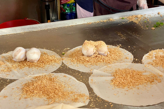 Ice Cream Popiah Live Station (Taiwan Snack)