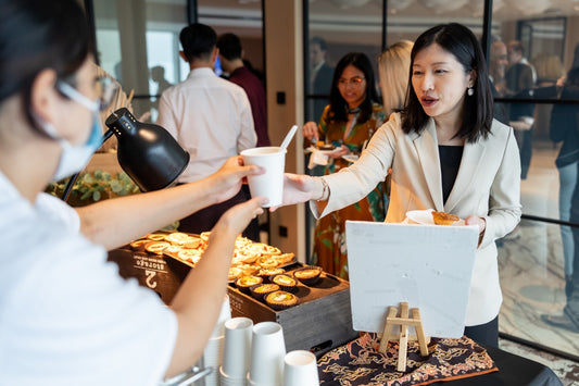 Gourmet Soup Live Station - (Biodegradable product used)